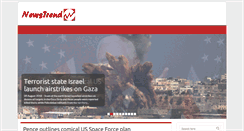 Desktop Screenshot of newstrend.info